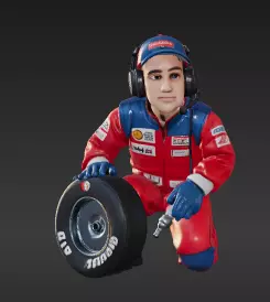 41 - 1 64 Scale Pit Crew Mechanic for Diecast Dioramas 3D print model