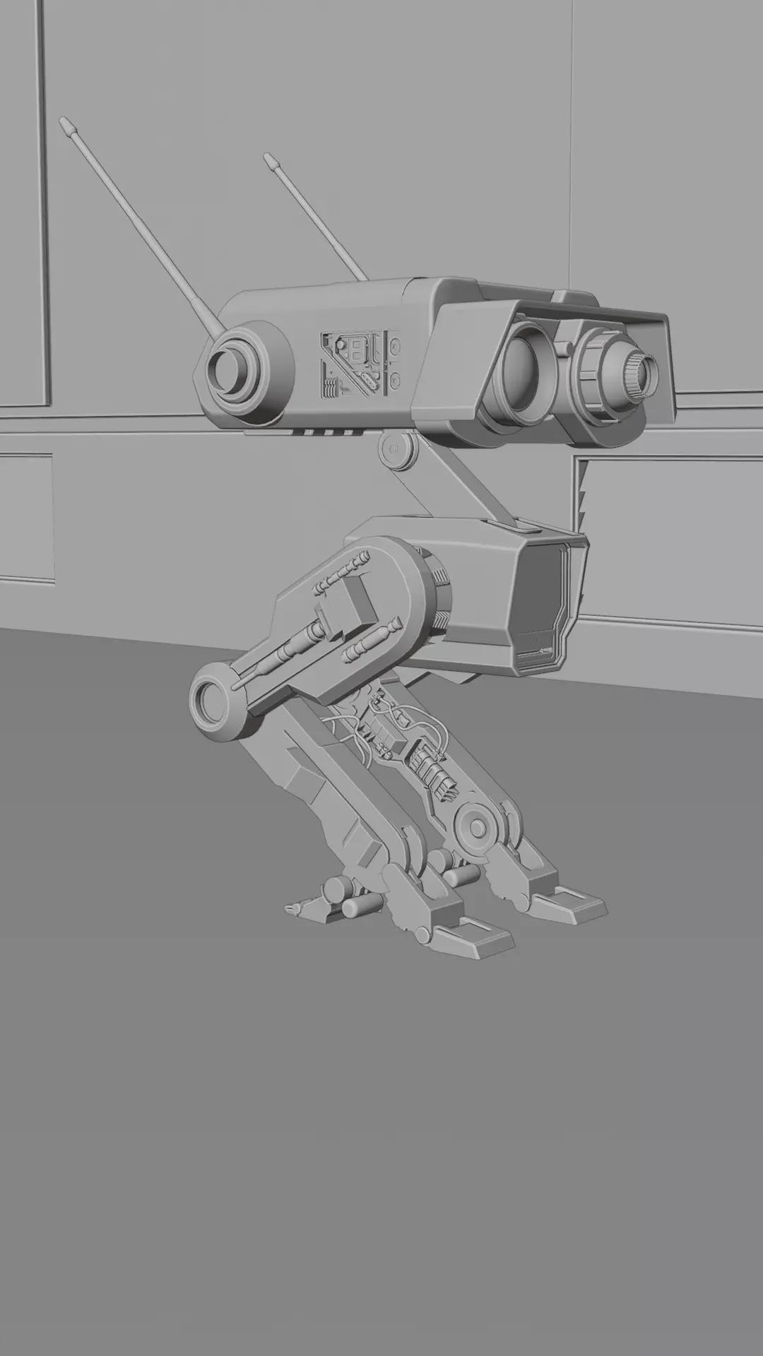 BD-1 Rigged model from the Star Wars Jedi series 3D model_4