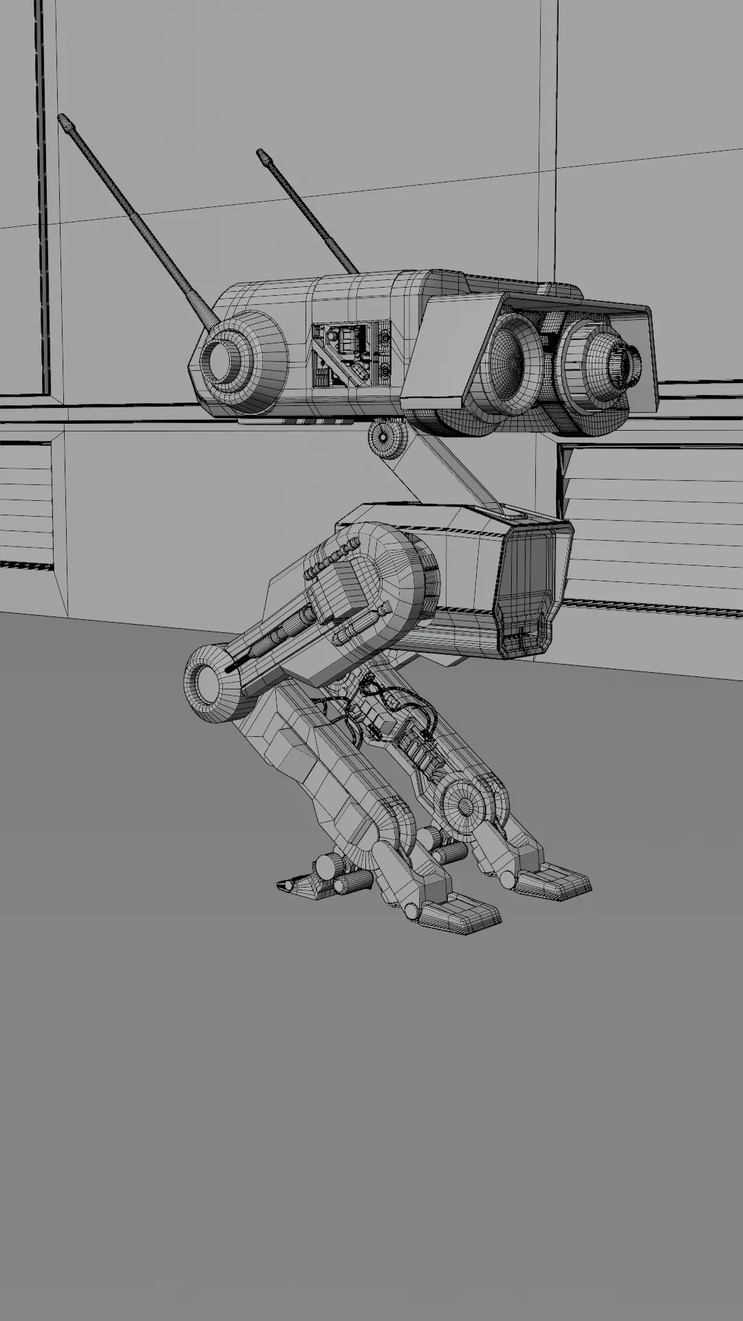 BD-1 Rigged model from the Star Wars Jedi series 3D model_5