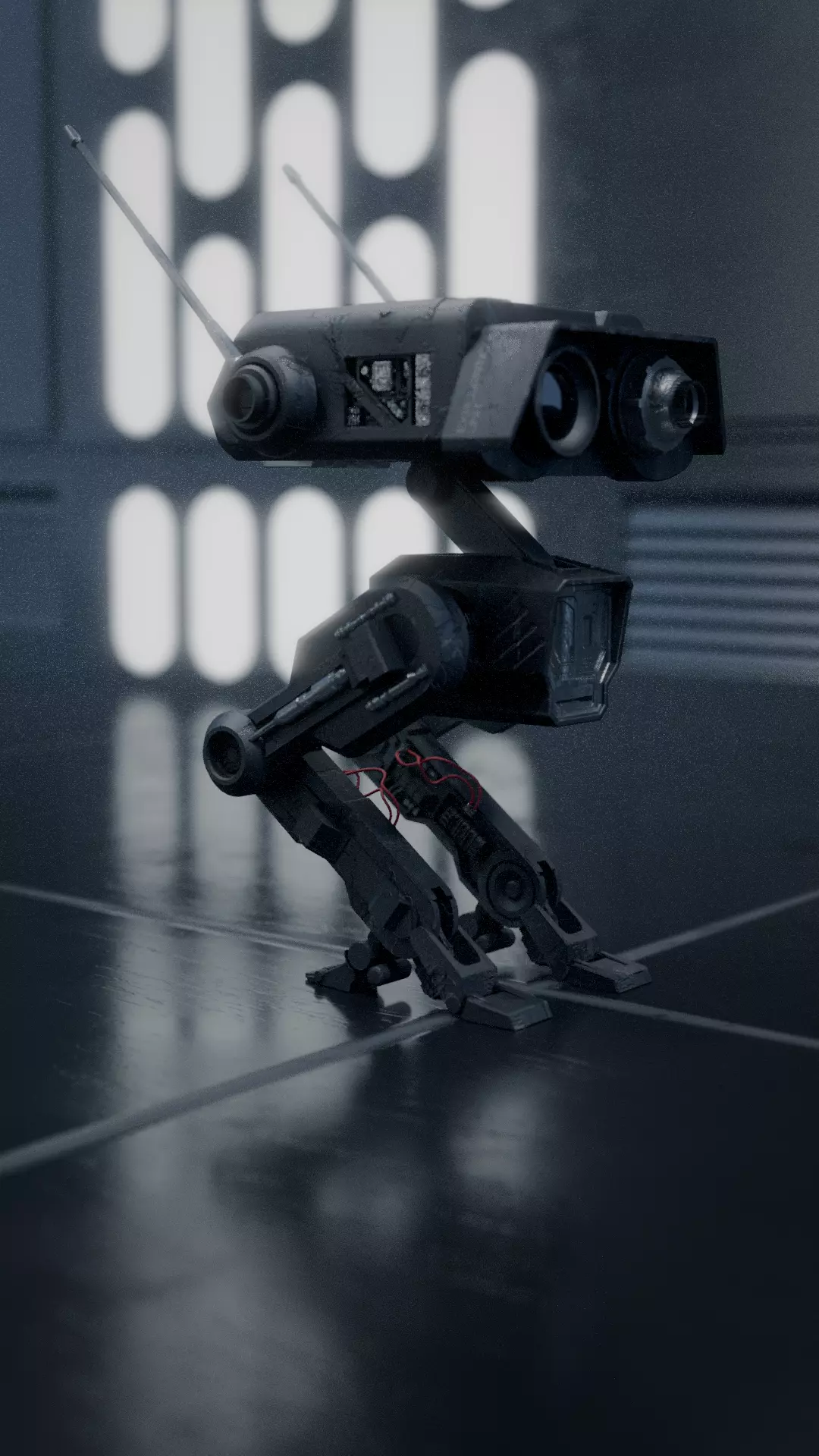 BD-1 Rigged model from the Star Wars Jedi series 3D model_0