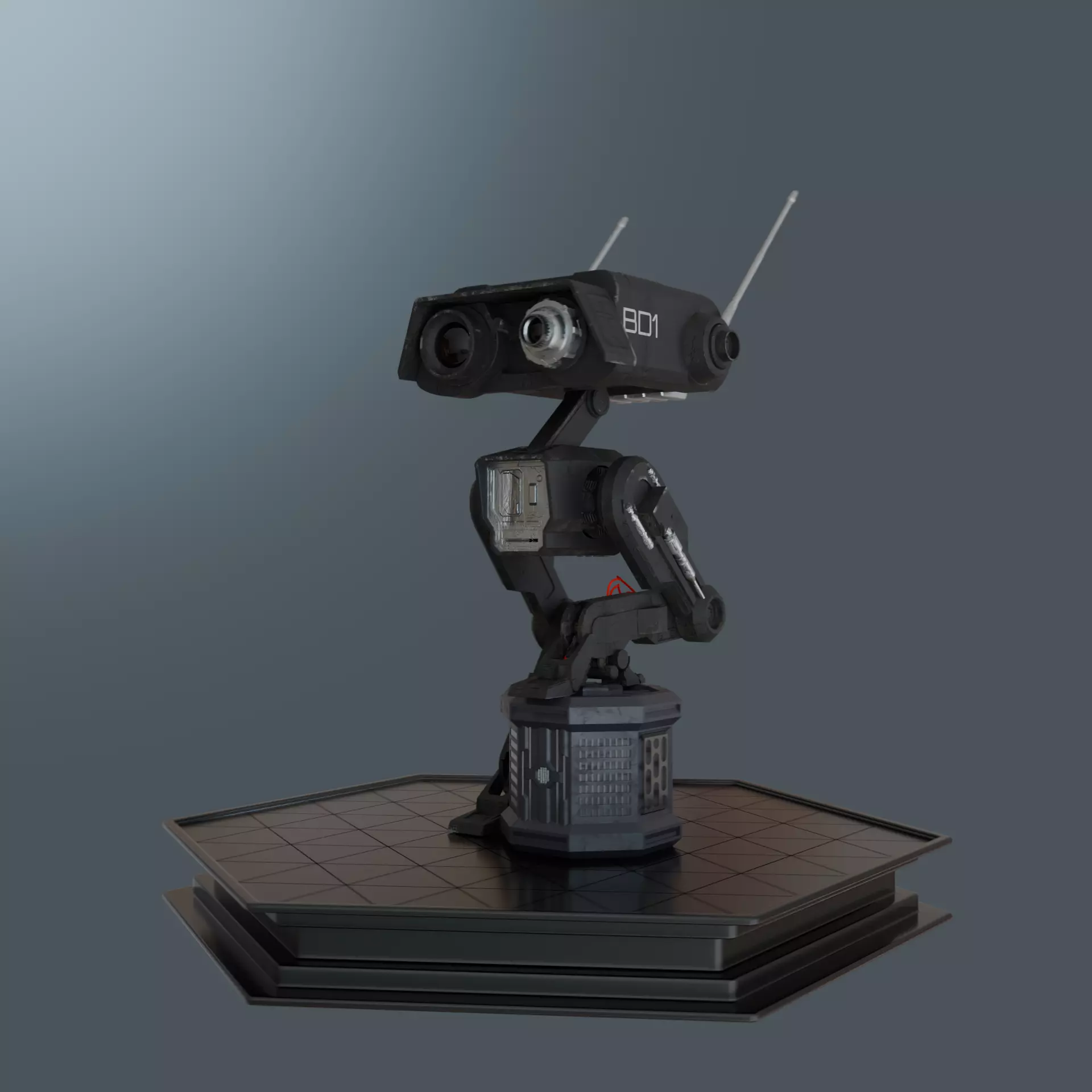 BD-1 Rigged model from the Star Wars Jedi series 3D model_6