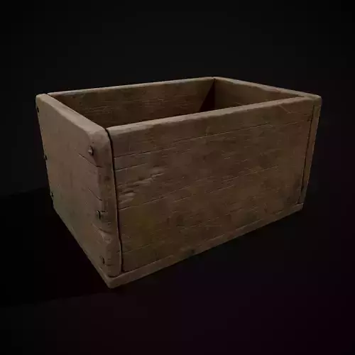 Plain Wood Crate