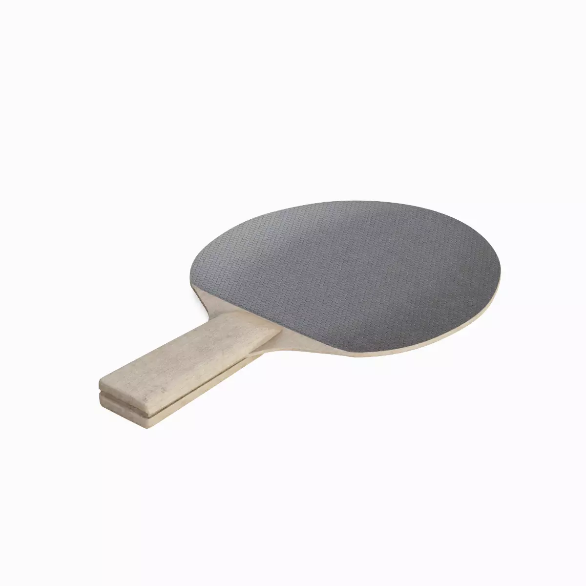 Table Tennis Racket 04 Low-poly 3D model_1