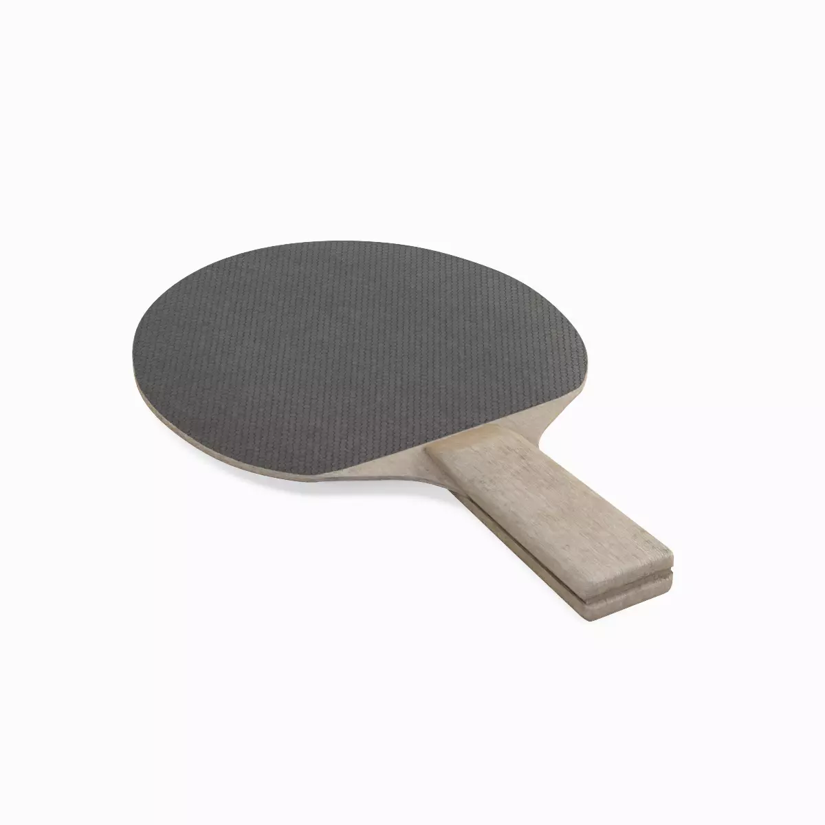 Table Tennis Racket 04 Low-poly 3D model_3