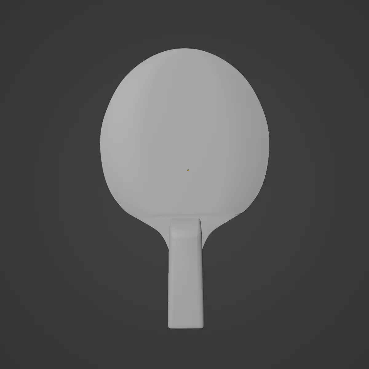 Table Tennis Racket 04 Low-poly 3D model_9