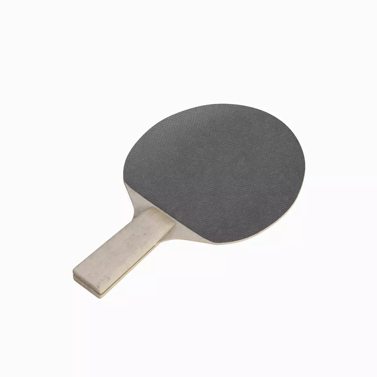 Table Tennis Racket 04 Low-poly 3D model_4