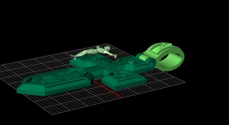 Orthodox christian cross od97 3D print model_9
