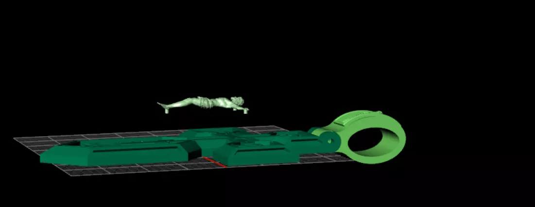 Orthodox christian cross od97 3D print model_7