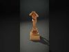 Dynamic Running Athlete Trophy Model Pack Low-poly 3D model_2