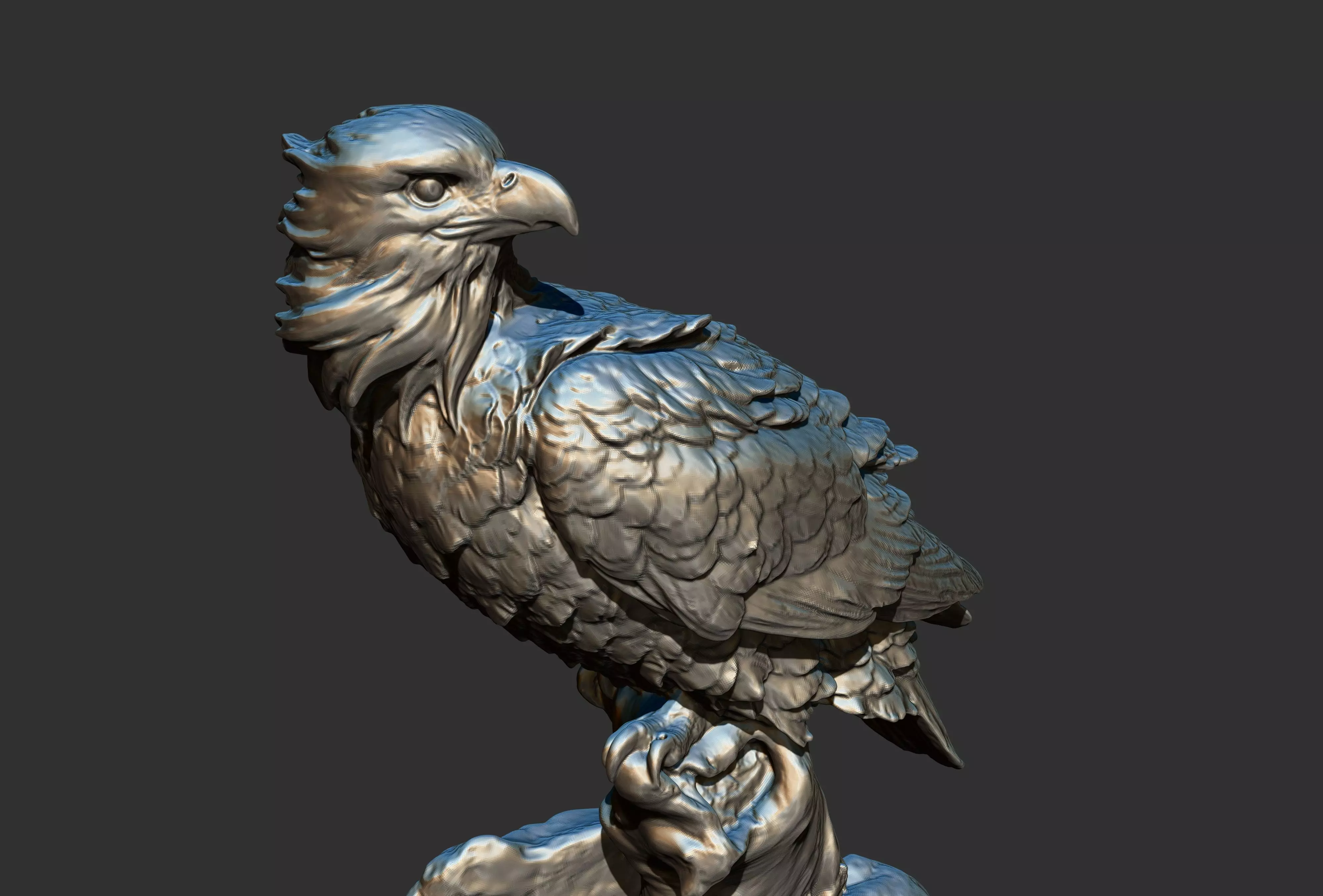 Eagle 3D print model