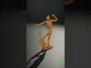 Golden Athlete Statue with Laurel model pack Low-poly 3D model_2