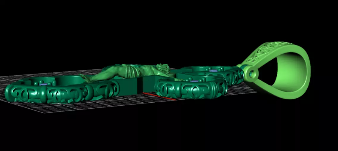 Orthodox christian cross od98 3D print model_10