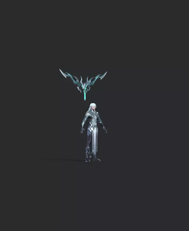 Night Hunter Low-poly 3D model_20