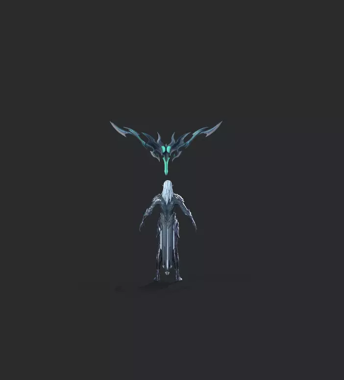 Night Hunter Low-poly 3D model_18