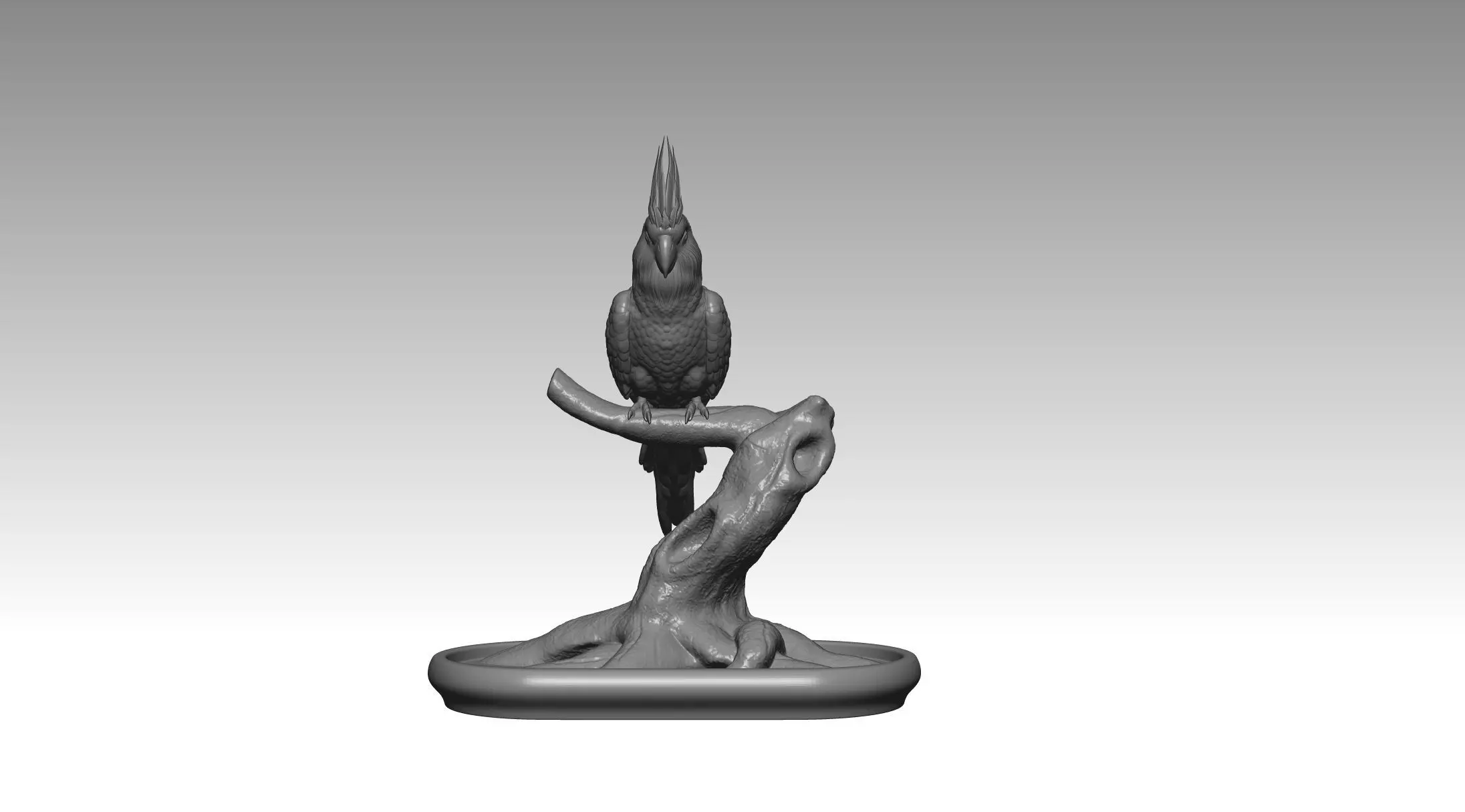 parrot 2 3D print model_1