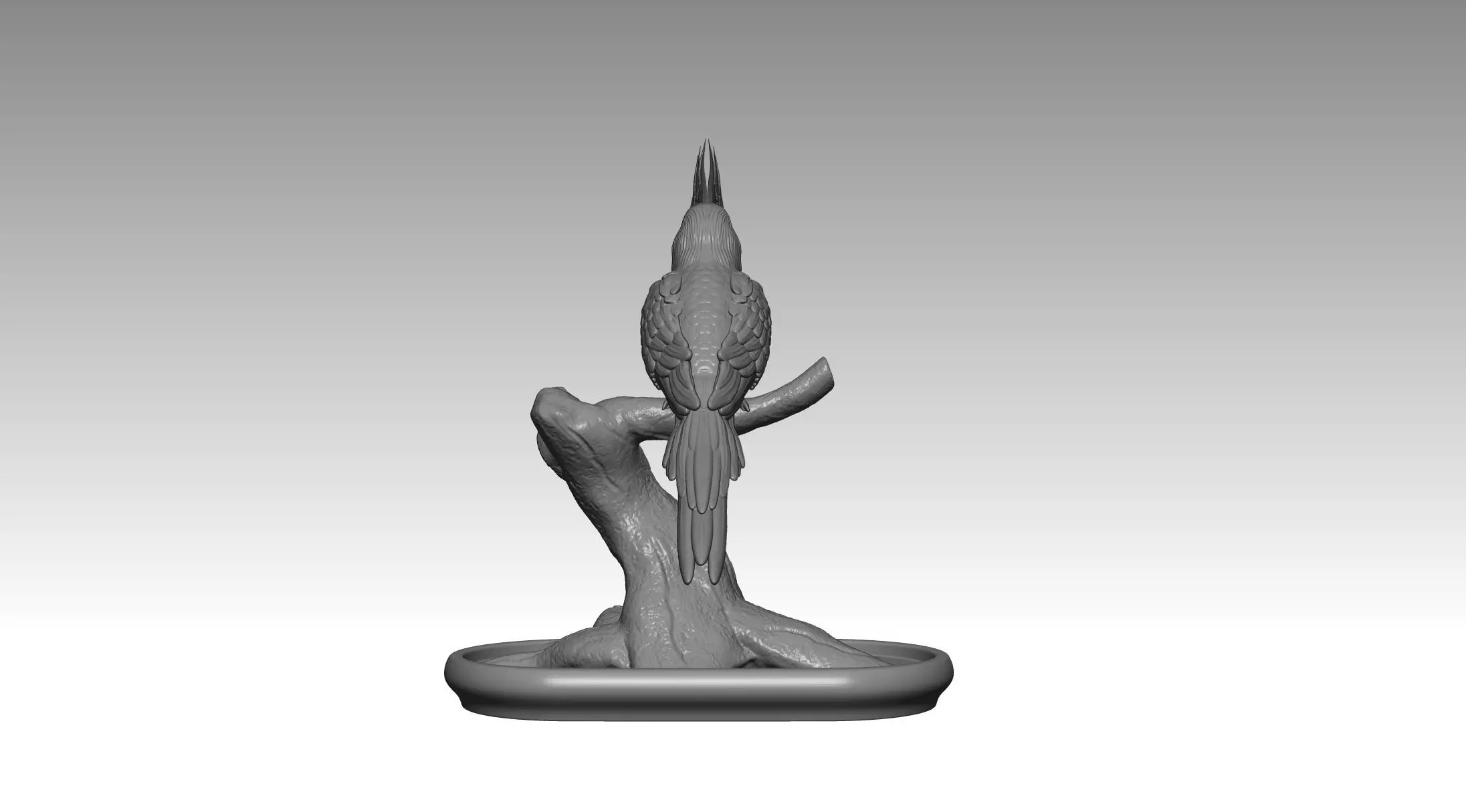 parrot 2 3D print model_3