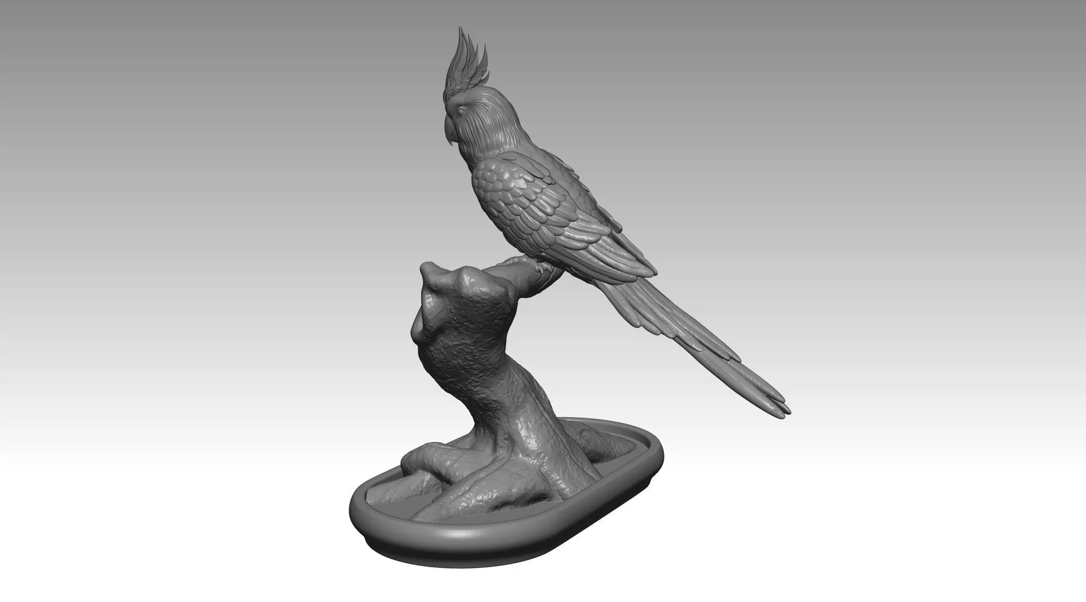 parrot 2 3D print model_0