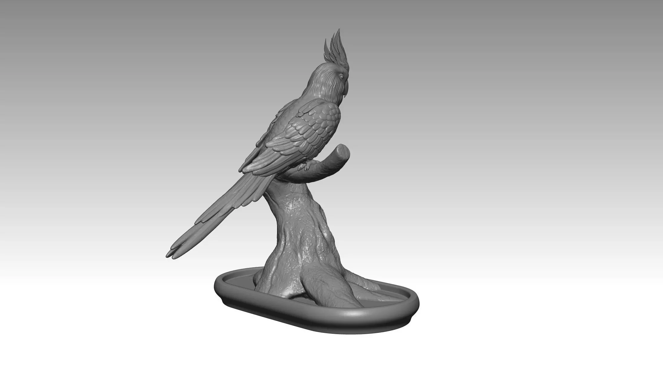 parrot 2 3D print model_6