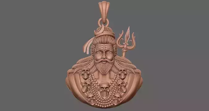 MAHAKAL MAHADEV PENDENT 