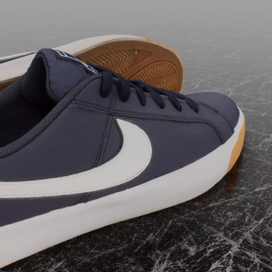 NIKE COURT LEGACY 3D SHOES 3D model_10