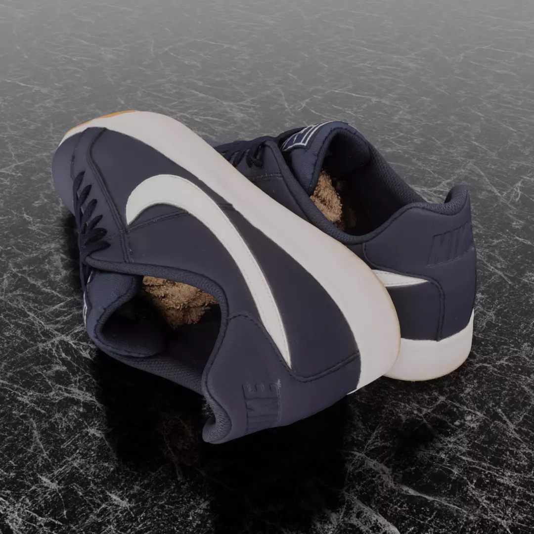 NIKE COURT LEGACY 3D SHOES 3D model_6