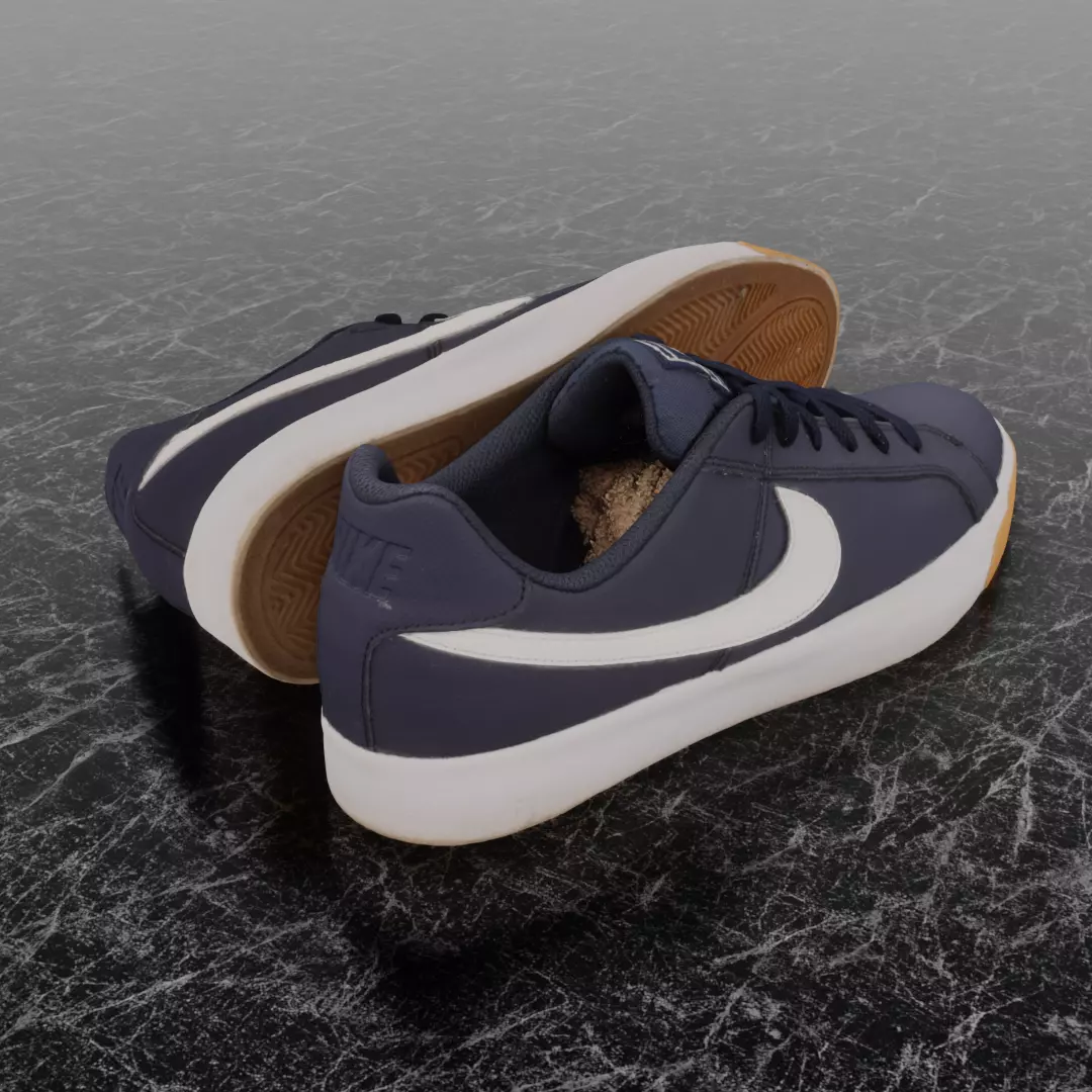 NIKE COURT LEGACY 3D SHOES 3D model_5