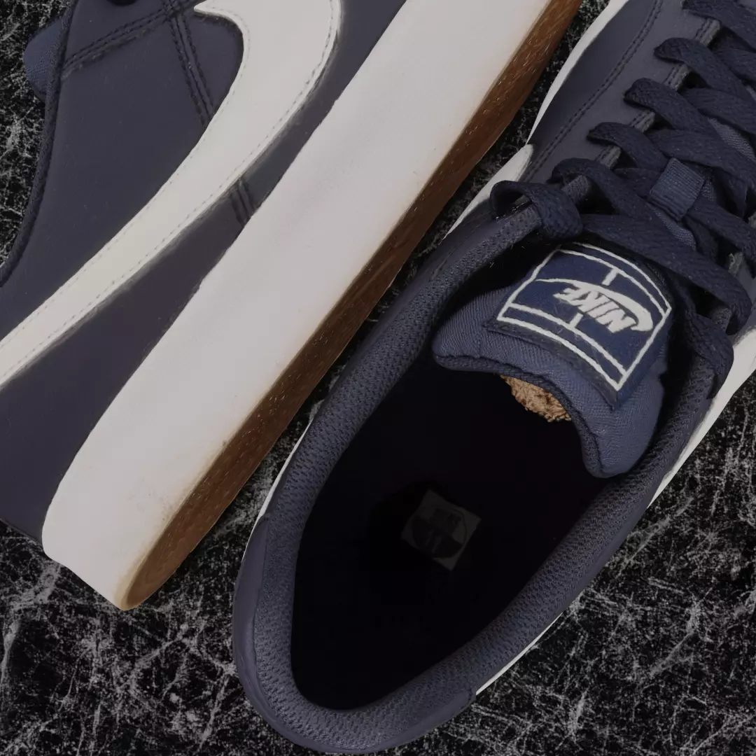 NIKE COURT LEGACY 3D SHOES 3D model_11