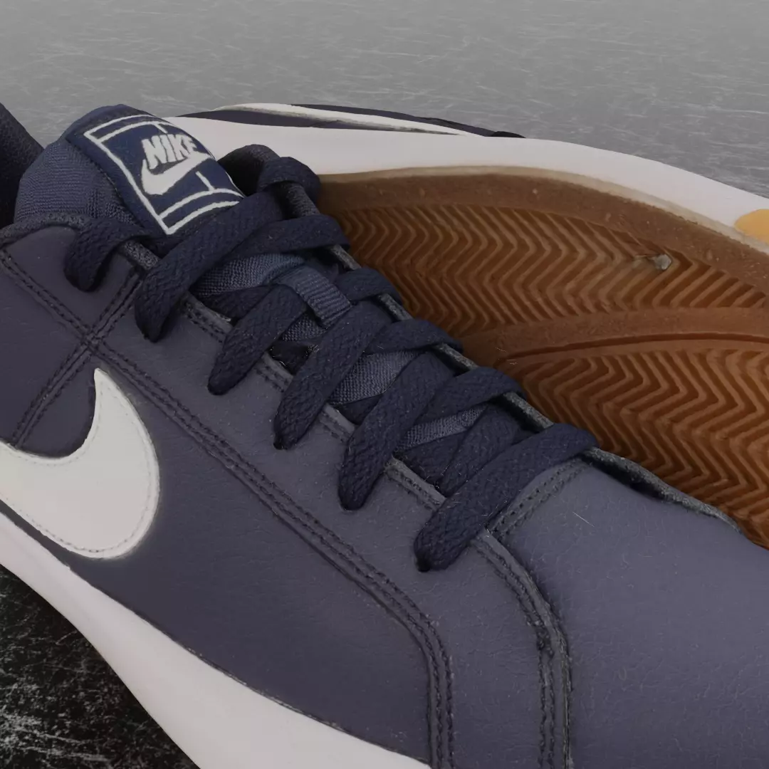 NIKE COURT LEGACY 3D SHOES 3D model_9