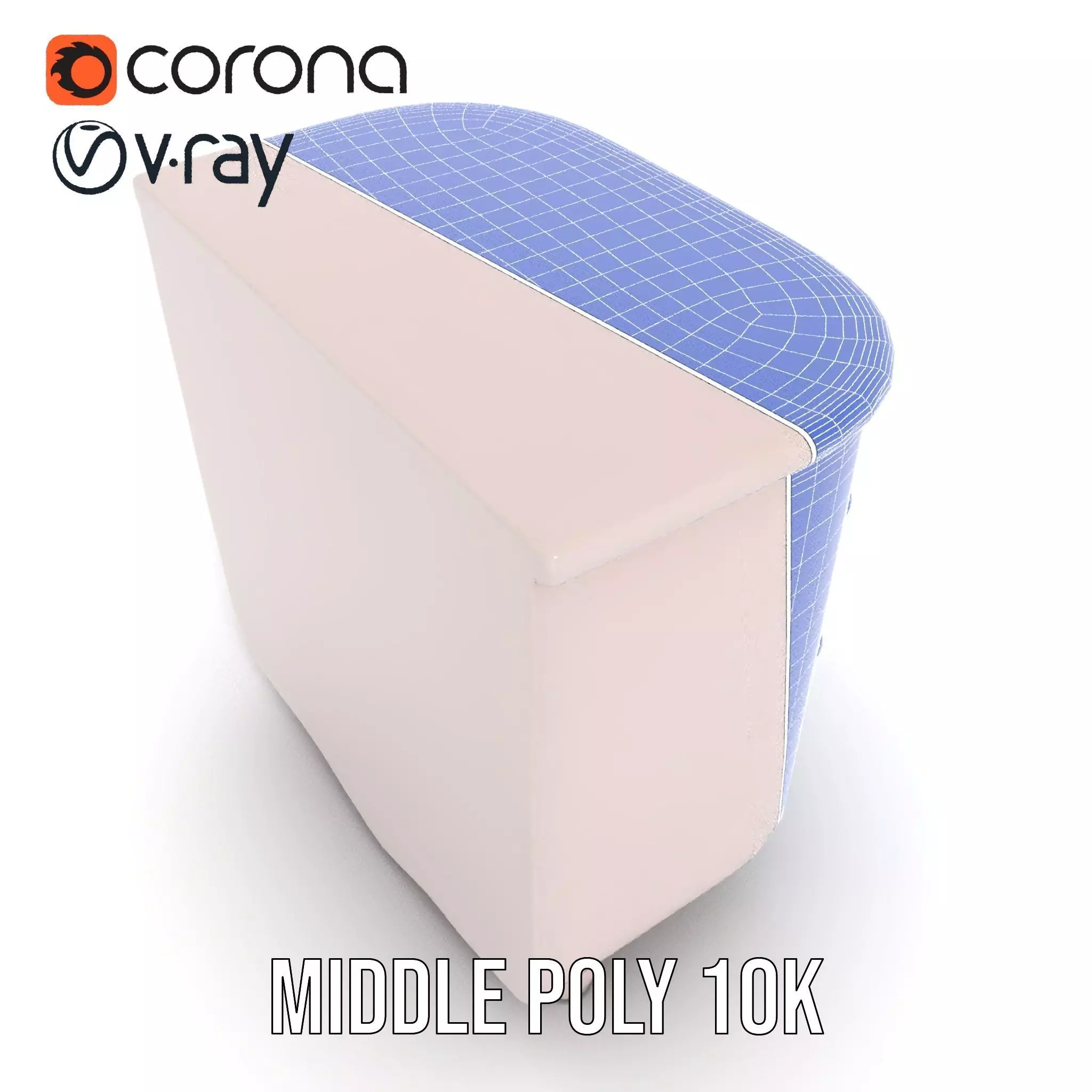 Colorful Dresser Drawer Model Pack Low-poly 3D model_30