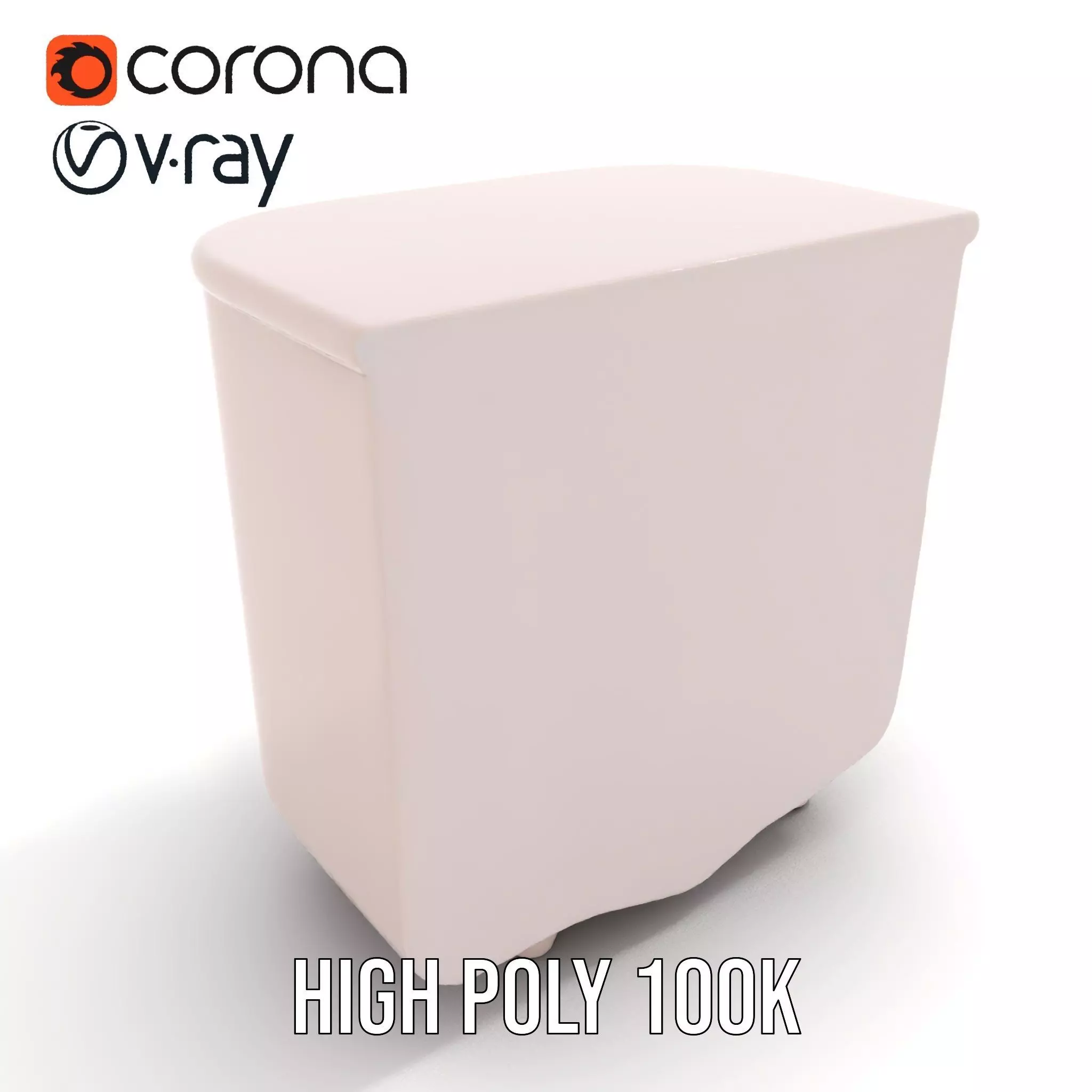 Colorful Dresser Drawer Model Pack Low-poly 3D model_24