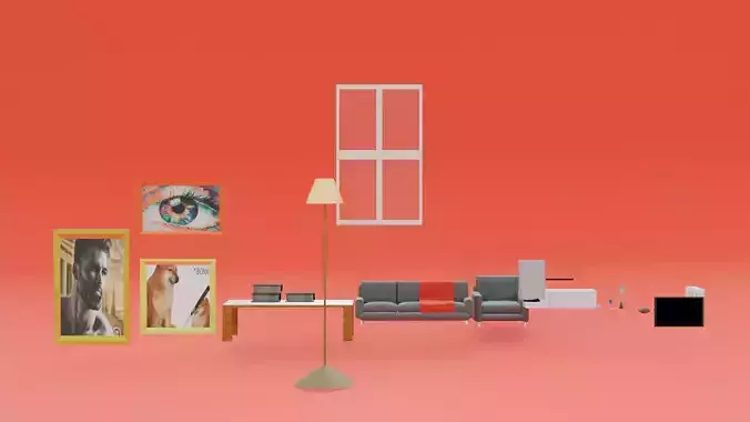 ALL YOU NEED TO MAKE A LIVING ROOM AND MORE