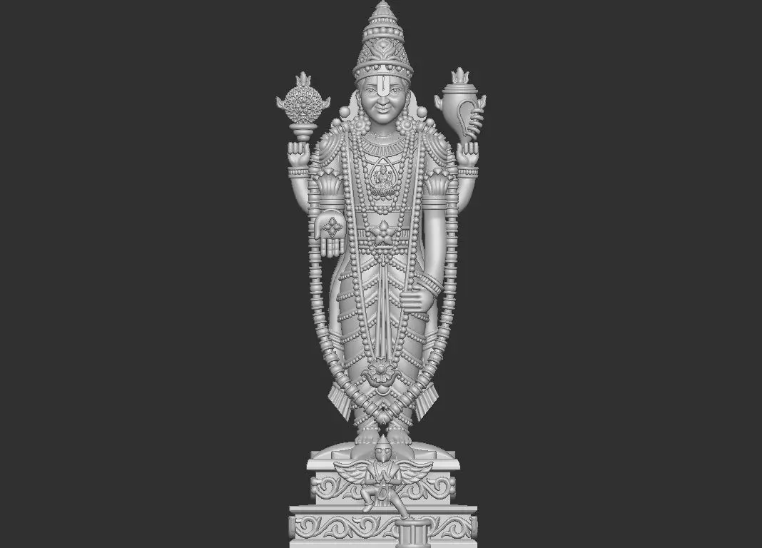 BALAJI VENKETESWAR 3D MODEL 3D model_0