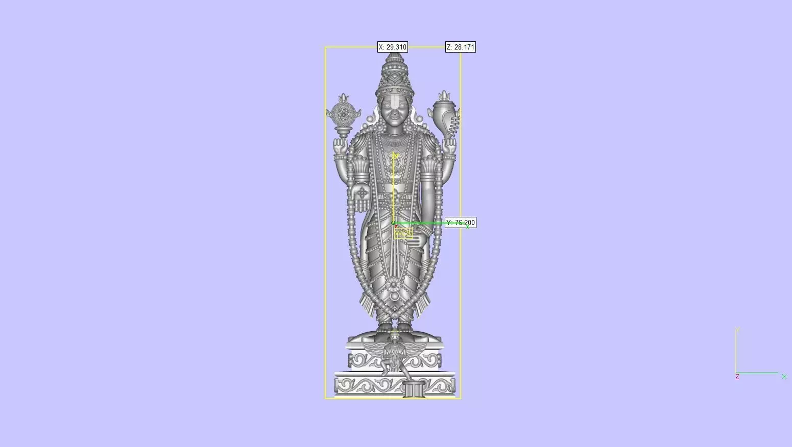BALAJI VENKETESWAR 3D MODEL 3D model_5