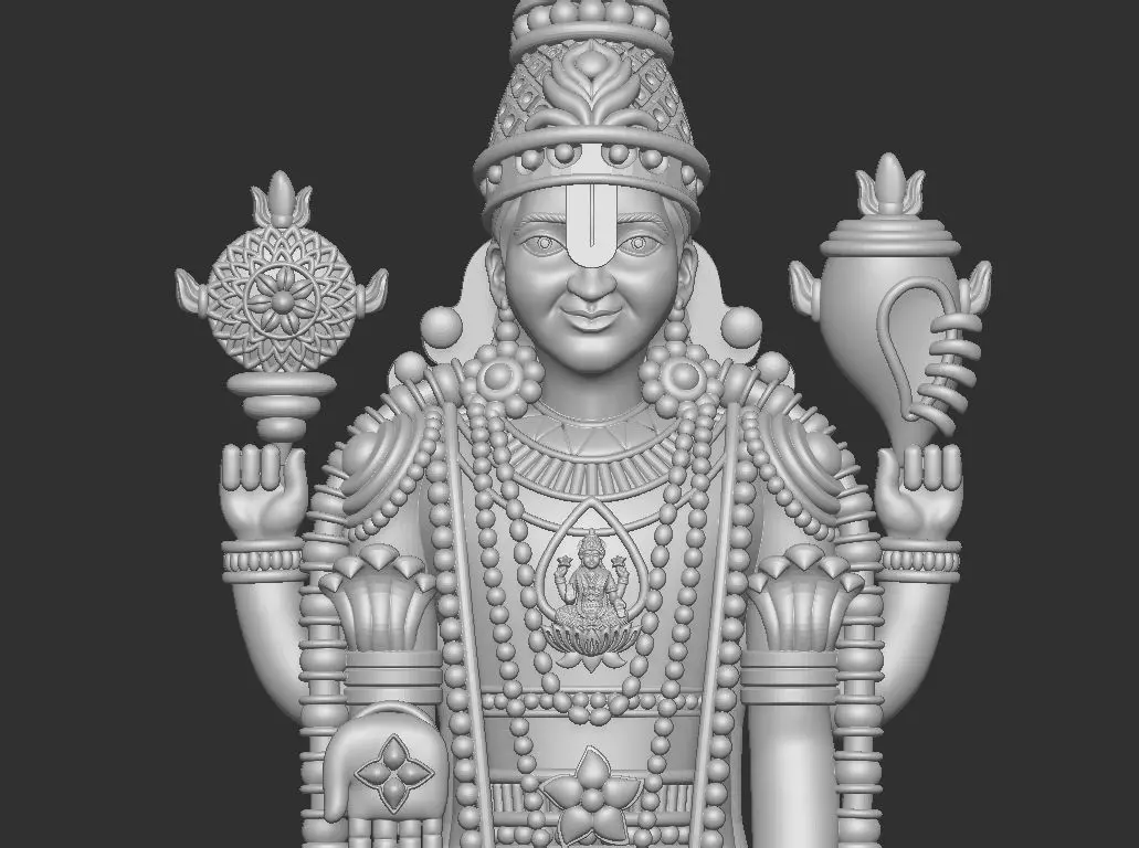 BALAJI VENKETESWAR 3D MODEL 3D model_9