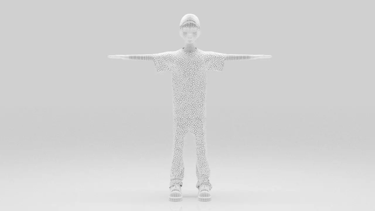 Marques MotoGp Rigged  Low-poly 3D model_9