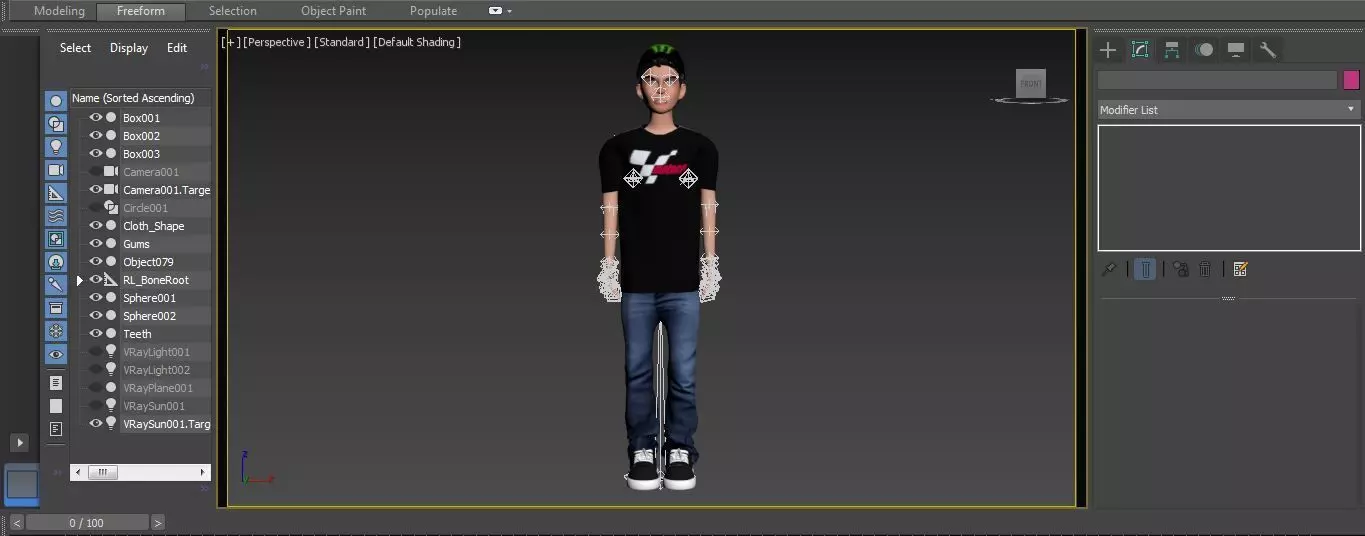 Marques MotoGp Rigged  Low-poly 3D model_13