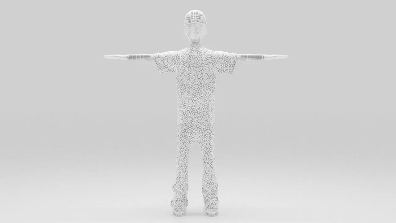 Marques MotoGp Rigged  Low-poly 3D model_11