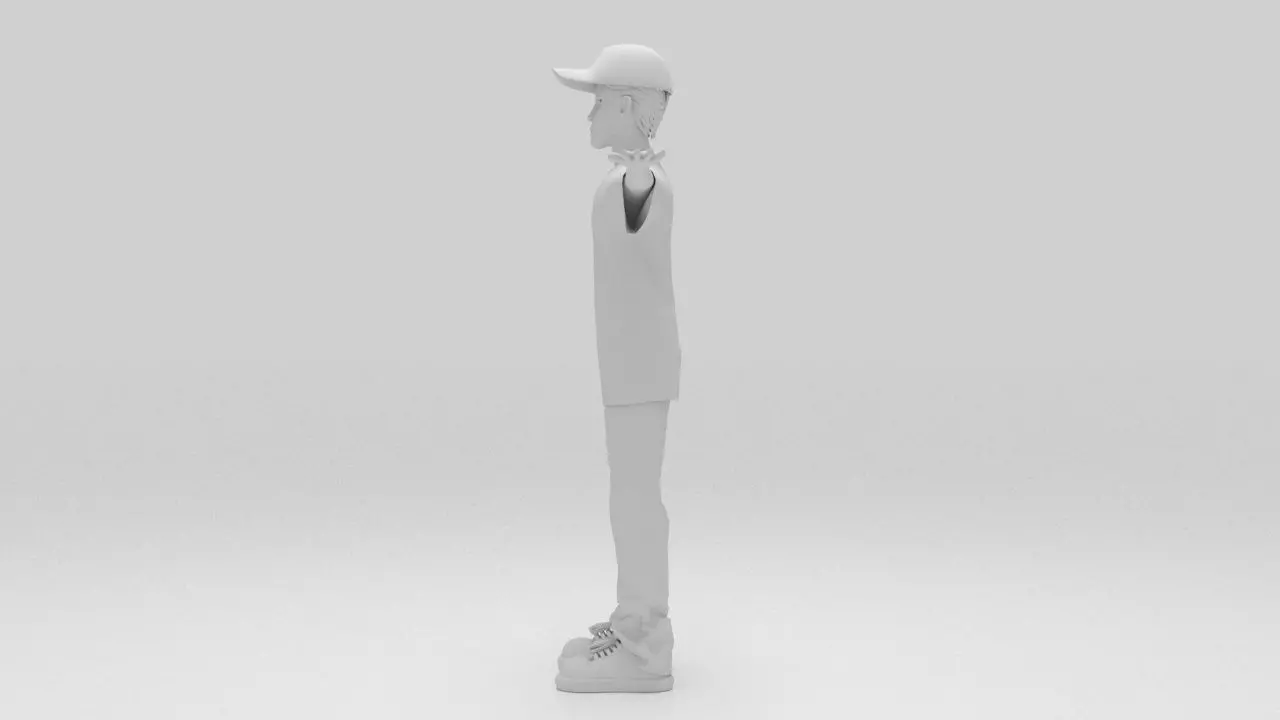 Marques MotoGp Rigged  Low-poly 3D model_6