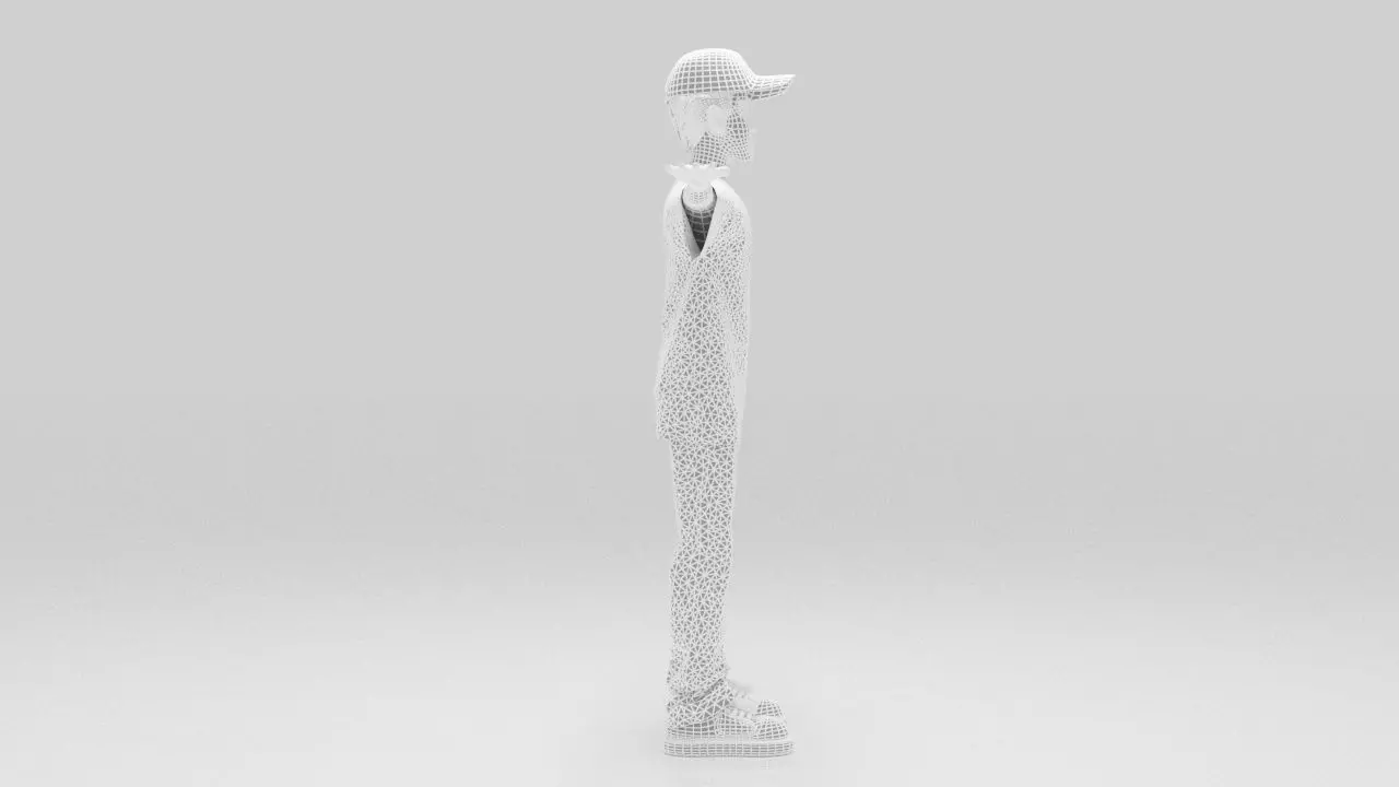 Marques MotoGp Rigged  Low-poly 3D model_12