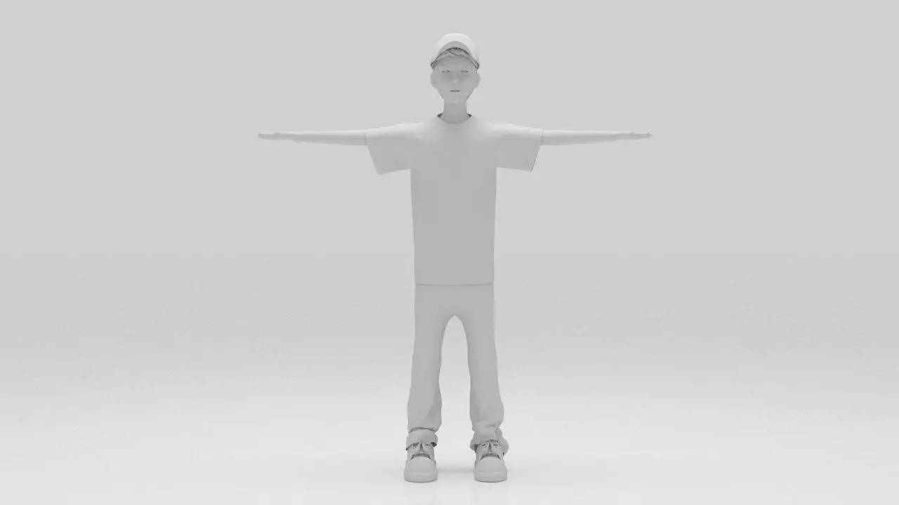 Marques MotoGp Rigged  Low-poly 3D model_5