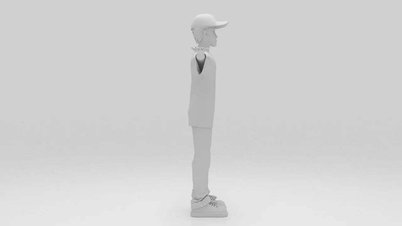 Marques MotoGp Rigged  Low-poly 3D model_8