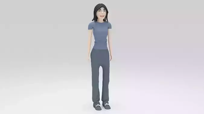 Character Lia Rigged 