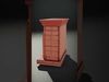 Classic Brick Fireplace Model Pack with Flame Effect Low-poly 3D model_2