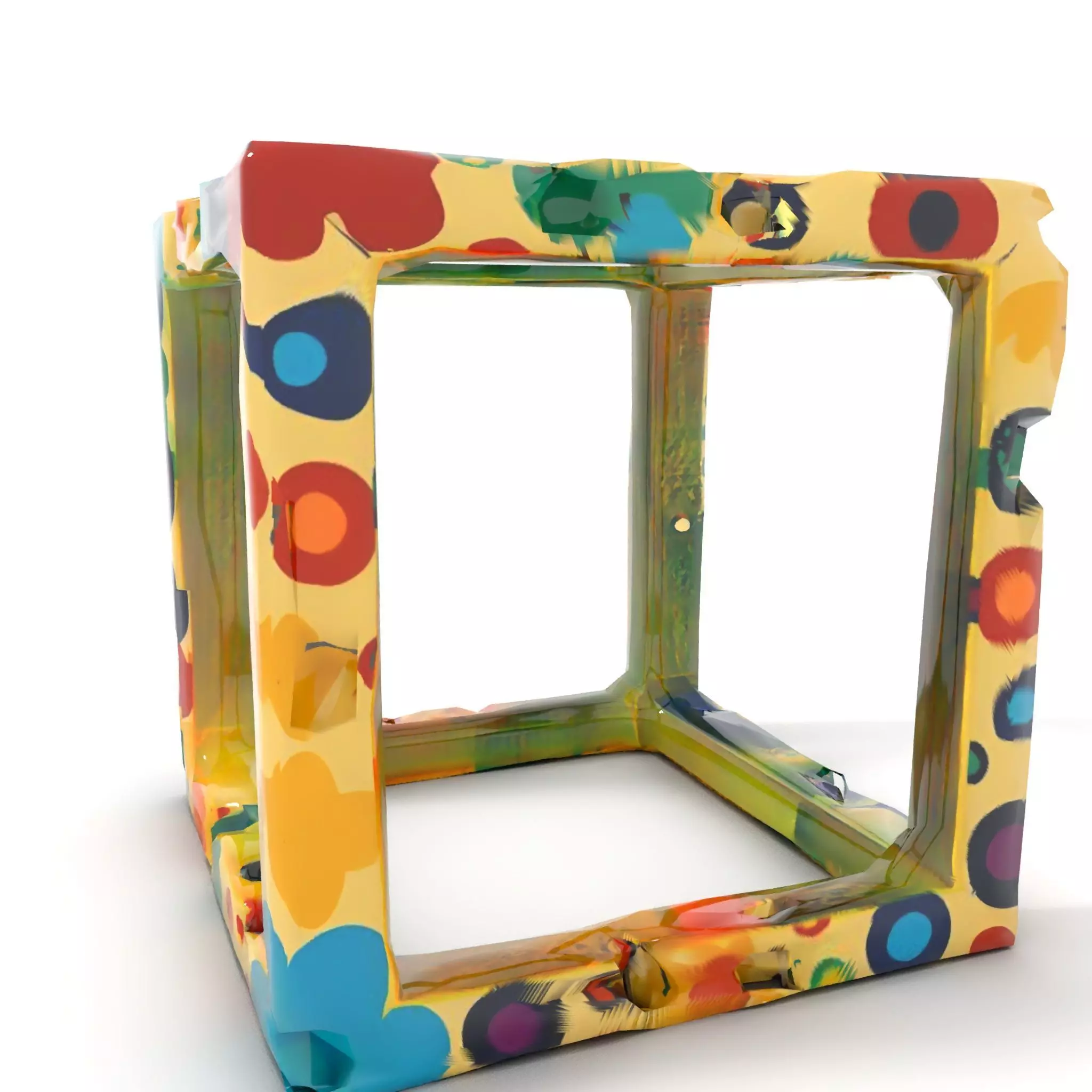 Colorful Geometric Patterned Picture Frame Model Pack Low-poly 3D model_20