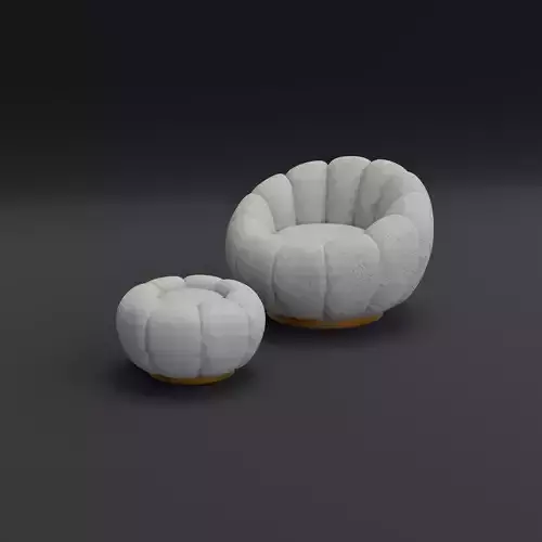 Soft Puff Chair Pouf
