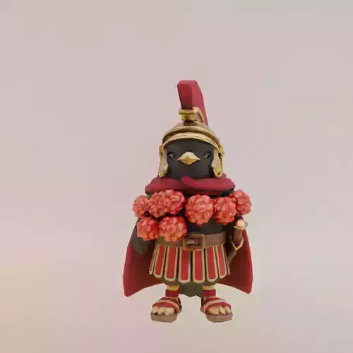 Brri Brri Bicus Dicus Bombicus Italian brainrot Low Poly Low-poly 3D model