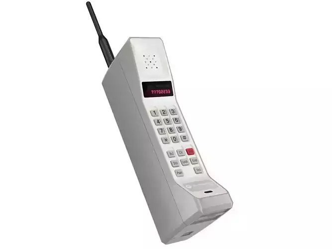 Motorola DynaTac 3D model