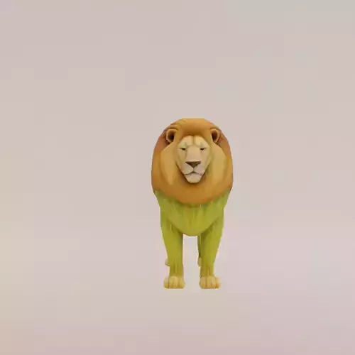 Leonelli Cactuselli Italian brainrot Low Poly Character Low-poly 3D model