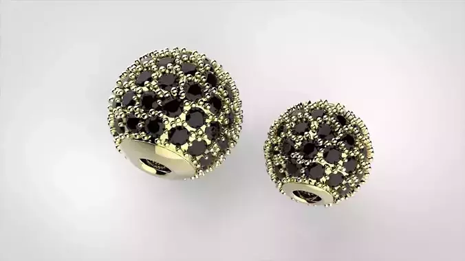 Diamond balls 3D print model