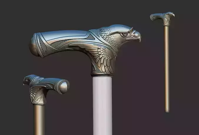 The eagle handle 3D print model